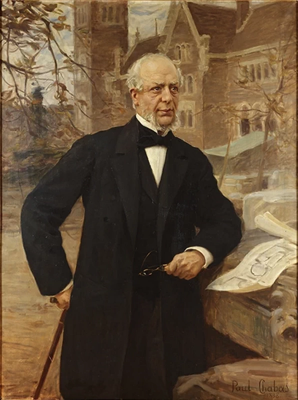 Paul Émile Chabas - Ritratto di Thomas Dobrée, Museo delle Belle Arti di Nantes